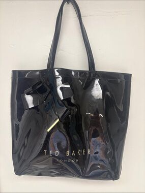 Ted Baker Women's Nikicon Vinyl Bow Shopper Tote Bag